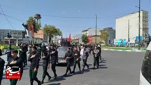 عزاداری مردم گیلان در سوگ رسول و سبط مظلوم