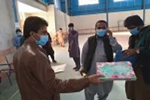 برگزاری مسابقات فوتسال در شهر گشت سراوان