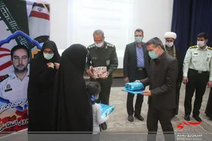 مراسم گرامیداشت شهدای امنیت خمین