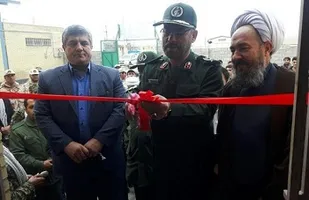 حوزه مقاومت شهید بروجردی شهر پیرتاج با حضور سردار رجبی افتتاح شد