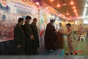 تجلیل از سربازان نمونه سپاه استان