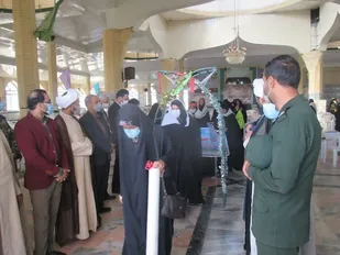 رزمایش بزرگ جهادگران فاطمی در شهر فردوس