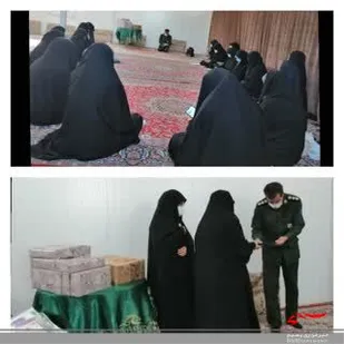 بازدید فرمانده ناحیه امام حسن (ع) از پایگاه حضرت خدیجه