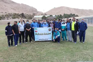 برگزاری ورزش همگانی و آمادگی جسمانی کارکنان سپاه ناحیه شاهرود