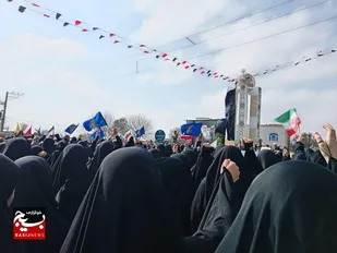 خروش انقلابی مردم ملک آباد