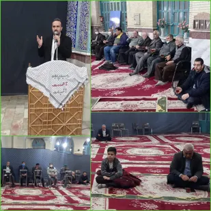 مراسم شب وفات حضرت ام البنین(س) در پیشوا