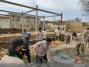 اردوی جهادی دانشجویان اراکی در مناطق محروم+تصاویر