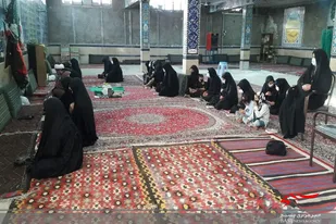 مراسم اربعین حسینی در افتر برگزار شد