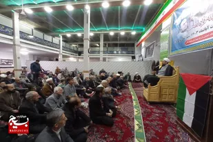 مراسم چهلم شهید سید حسن نصرالله و سردار شهید نیلفروشان در تویسرکان