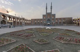 تور مجازی اماکن تاریخی مذهبی یزد امکان پذیر شد/یزد را ۳۶۰ درجه تماشا کنید