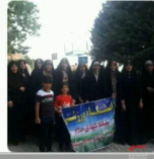 کوه&zwnj;گشت بسیجیان خواهر پایگاه شهدای اسلام برگزار شد
