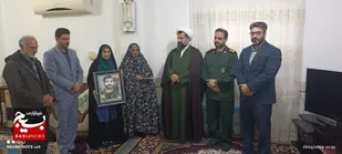 دیدار با خانواده های معظم شهدای شهرستان گلوگاه
