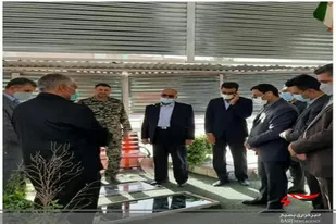 غبارروبی مزار شهدا زاهدان