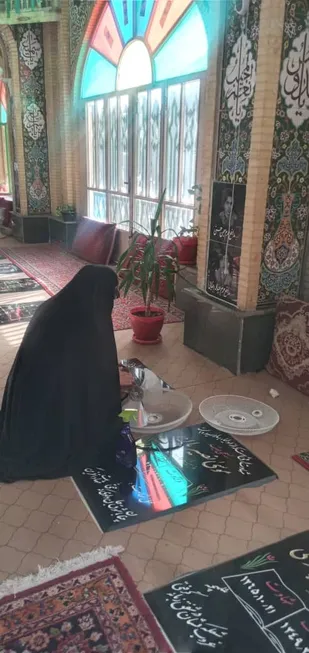 جهادگران فاطمی مزار شهدای گرمسار را غبار روبی کردند