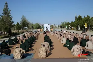 برگزاری دومین محفل انس با قرآن کریم در تیپ 110 سلمان فارسی