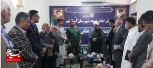 تجلیل از جانبازان فرهنگی شهرستان ایرانشهربه مناسبت دهه مبارک فجر&nbsp;