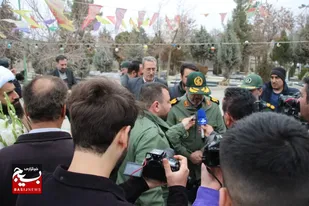 تلاش خبرنگاران افتخاری بسیج و فعالان رسانه در ساوجبلاغ، به جهت انعکاس خدمات سپاه و بسیج