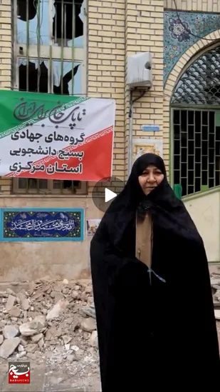 واکنش مردم محلات به آتش زدن مساجد توسط اغتشاشگران و مزدوران آمریکایی صهیونیستی