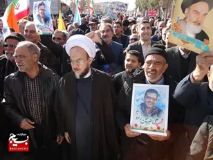 قیام باشکوه مردم خلیل‌آباد در محکومیت اقدامات آشوبگران