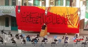 مراسم روز عاشورا در مصلی شهرکرد