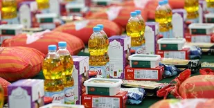 ۷۶۰ بسته معیشتی با اجرای طرح ملی هلال رحمت در استان ایلام توزیع شد