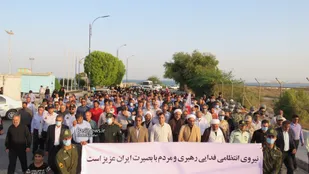 مردم جزیره خارگ هنجارشکنی و اهانت به مقدسات را محکوم کردند