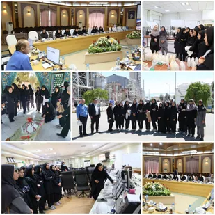 بازدید دانش آموزان دبیرستان دخترانه شاهد نجابت بجنورد از مجتمع پتروشیمی خراسان در قالب اردوی راهیان پیشرفت