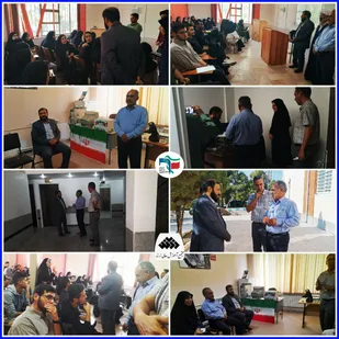 حضور فرماندار زرند در دانشگاه صنعت ومعدن
