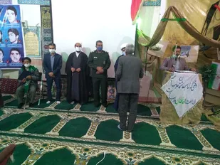 برگزاری یادواره شهدا روستای خوان  درمیان