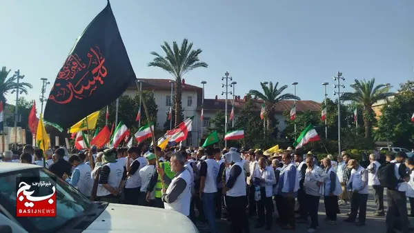 اعزام کاروان پیاده مرقد امام خمینی( ره)