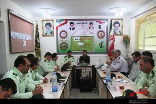 دیدار مسئولین نیروی انتظامی با  فرمانده سپاه ناحیه تویسرکان