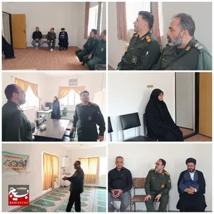 سرکشی فرمانده سپاه میامی از حوزه بسیج خواهران بیت الهدی