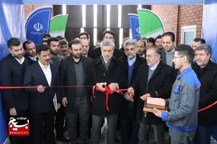 واحد تولیدی ره&zwnj;سازان ماشین الوند افتتاح شد+تصاویر