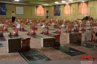 رزمایش همدلی با هزار بسته معیشتی