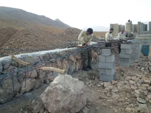 برگزاری اردوی جهادی در روستای چنارناز خاتم