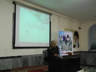 برگزاری رزمایش جهادگران فاطمی درشهرستان هرسین