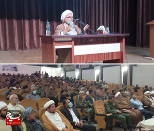همایش هفته عقیدتی سیاسی در سپاه شادگان