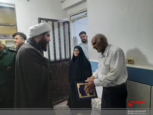 دیدار با خانواده شهید راهپیما در دیلم