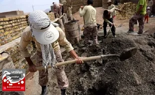 جهاد خدمت رسانی و محرومیت زدایی با۶۰ گروه جهادی بسیج سازندگی سپاه خرمشهر