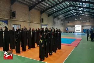 برگزاری مسابقات انتخابی دفاع شخصی گردان کوثر استان همدان