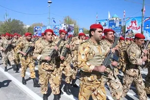 نیروهای مسلح همدان اقتدار خود را به نمایش گذاشتند