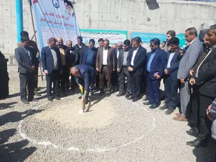 افتتاح و کلنگ زنی چهار پروژه حوزه آبرسانی شهر ایلام