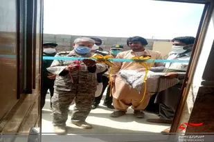 افتتاح منزل محرومین در بخش هیدوچ سیب و سوران