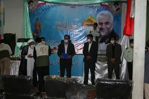 تجلیل از جهادگران شهرستان سرایان