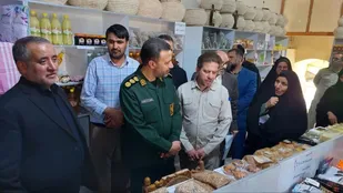 بازدید از پروژه نمایشگاه دائمی اقتصاد به توان مردم با حضور استاندار خراسان جنوبی