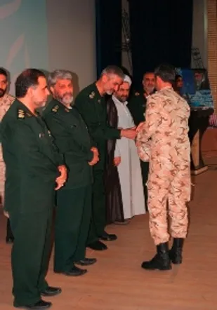 مراسم گرامیداشت مقام سرباز در سپاه تهران بزرگ برگزار شد