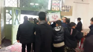 بزرگداشت ایام فاطمیه و استقبال از شهید گمنام در شاهرود+ تصاویر