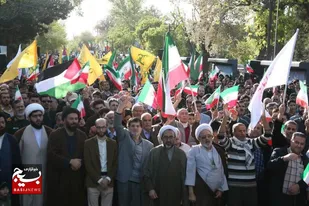 وعده صادق سپاه پاسداران، شورآفرین تجمعات مردم قزوین شد&nbsp;

&nbsp;