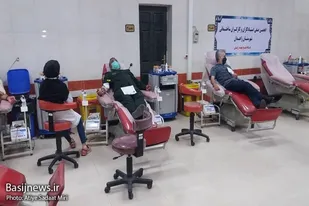 تداوم کمک مومنانه با اهدا خون