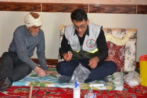 اعزام تیم پزشکی به مناطق محروم اسفراین